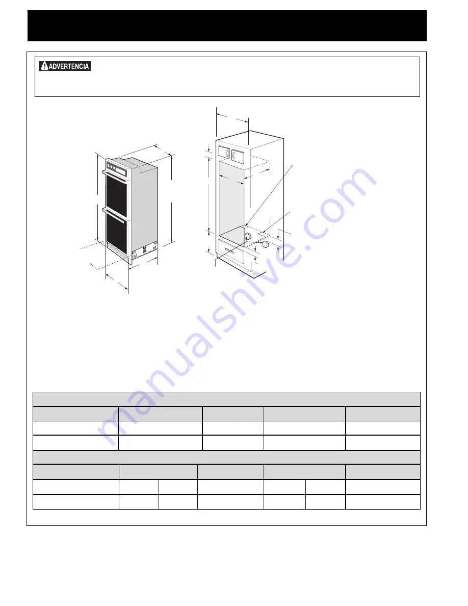 Frigidaire FEB27T6CSA Guide Installation Instructions Manual Download Page 10