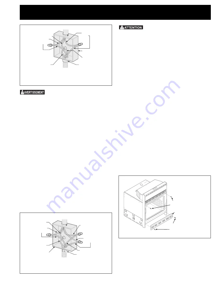 Frigidaire FEB27T6CSA Guide Installation Instructions Manual Download Page 21