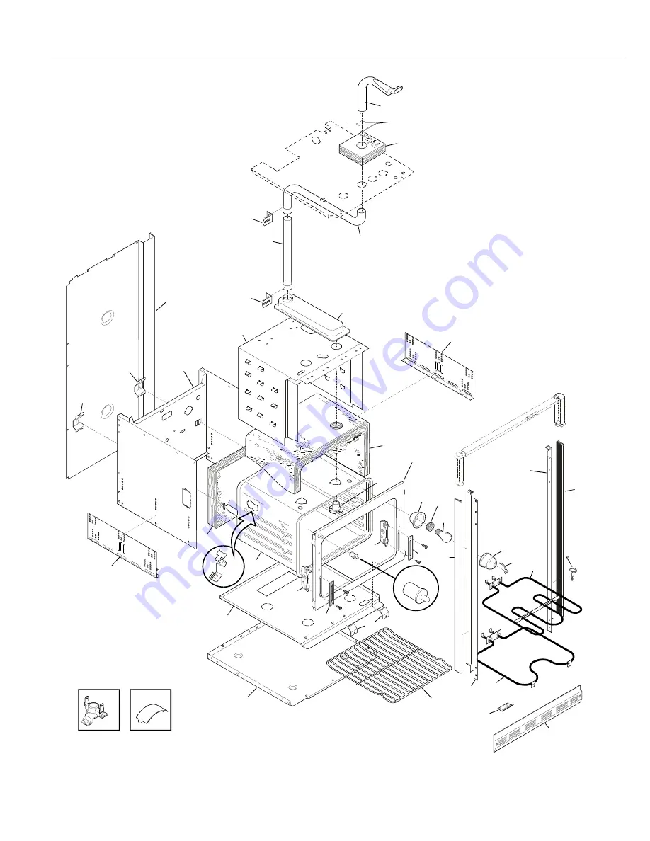 Frigidaire FEB755CE Parts Catalog Download Page 6