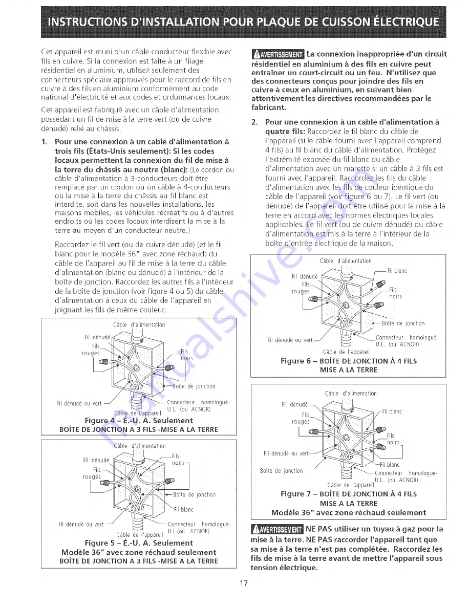 Frigidaire FEC30C4ABE Installation Instructions Manual Download Page 17