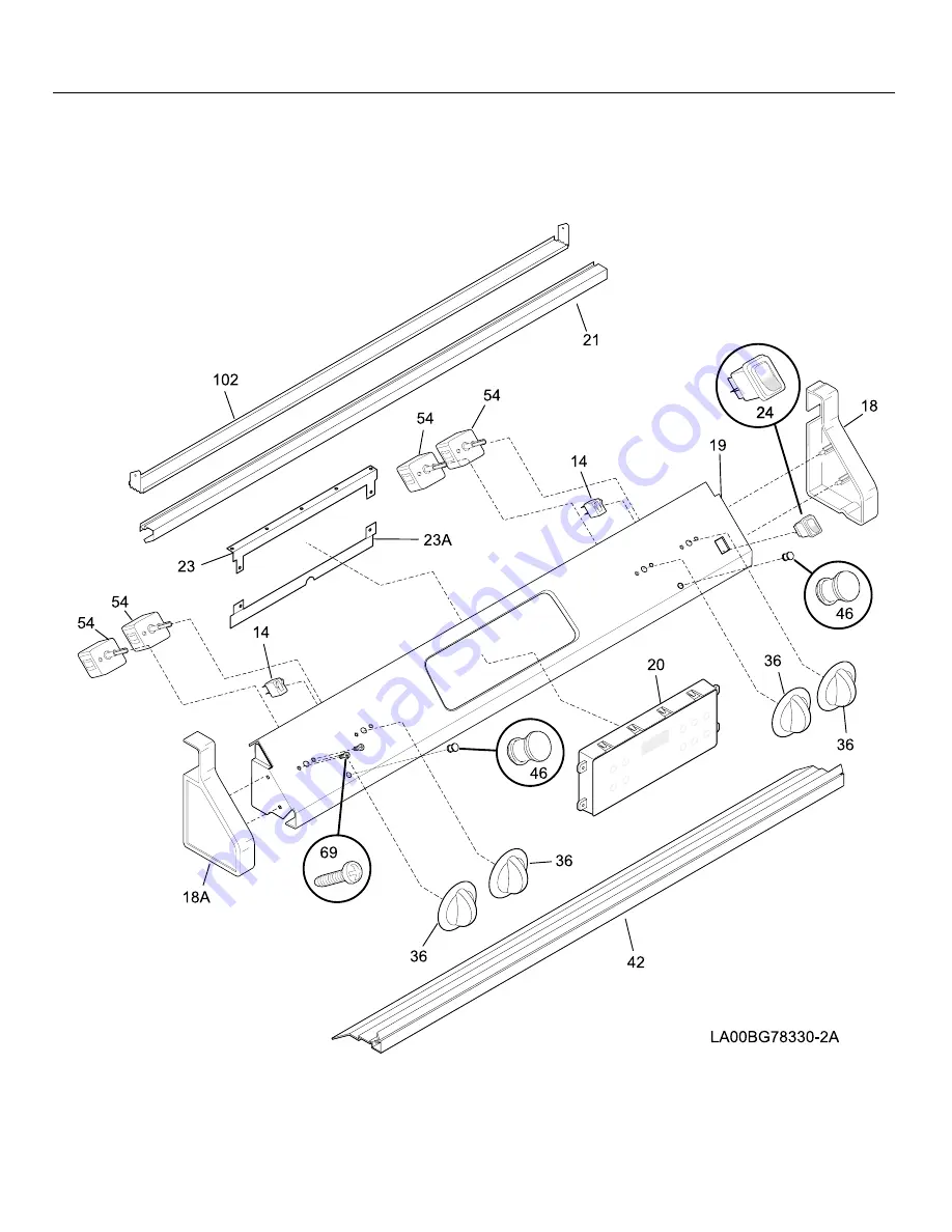 Frigidaire FED355A Factory Parts Catalog Download Page 2