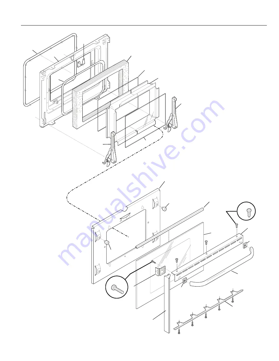 Frigidaire FED387CH Factory Parts Catalog Download Page 8