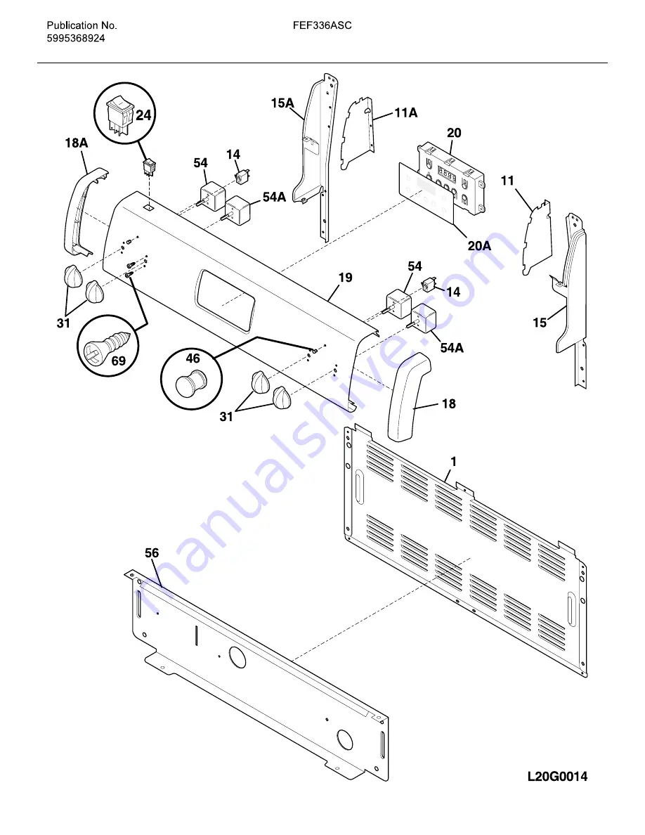 Frigidaire FEF336A Скачать руководство пользователя страница 2