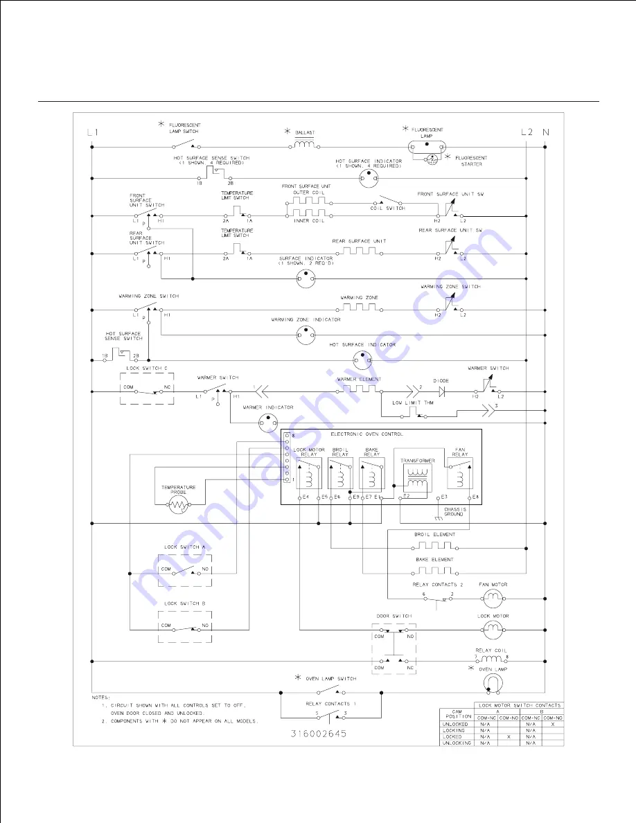 Frigidaire FEF389CFBJ Factory Parts Catalog Download Page 12