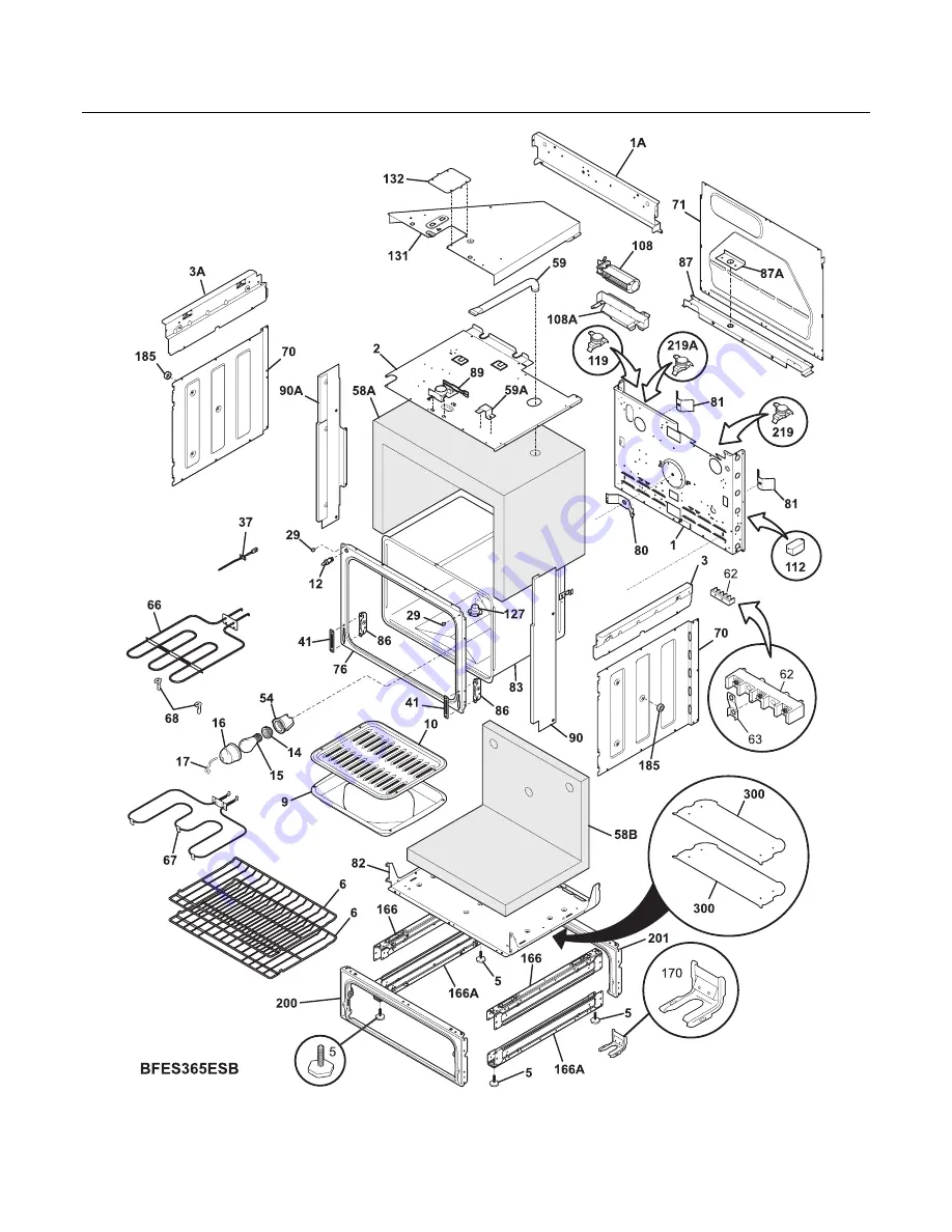 Frigidaire FES365ECF Скачать руководство пользователя страница 4