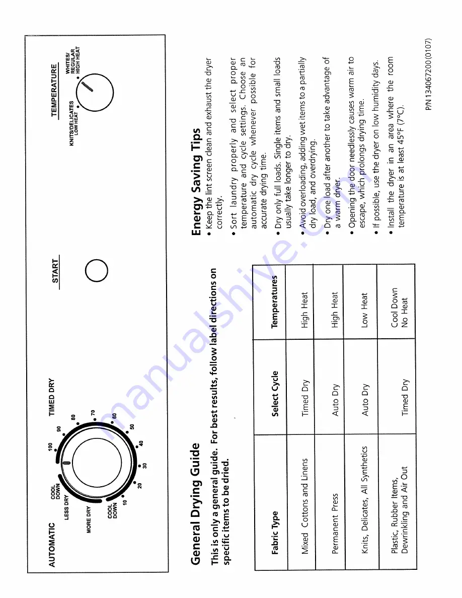 Frigidaire FEX831CS0 Скачать руководство пользователя страница 3