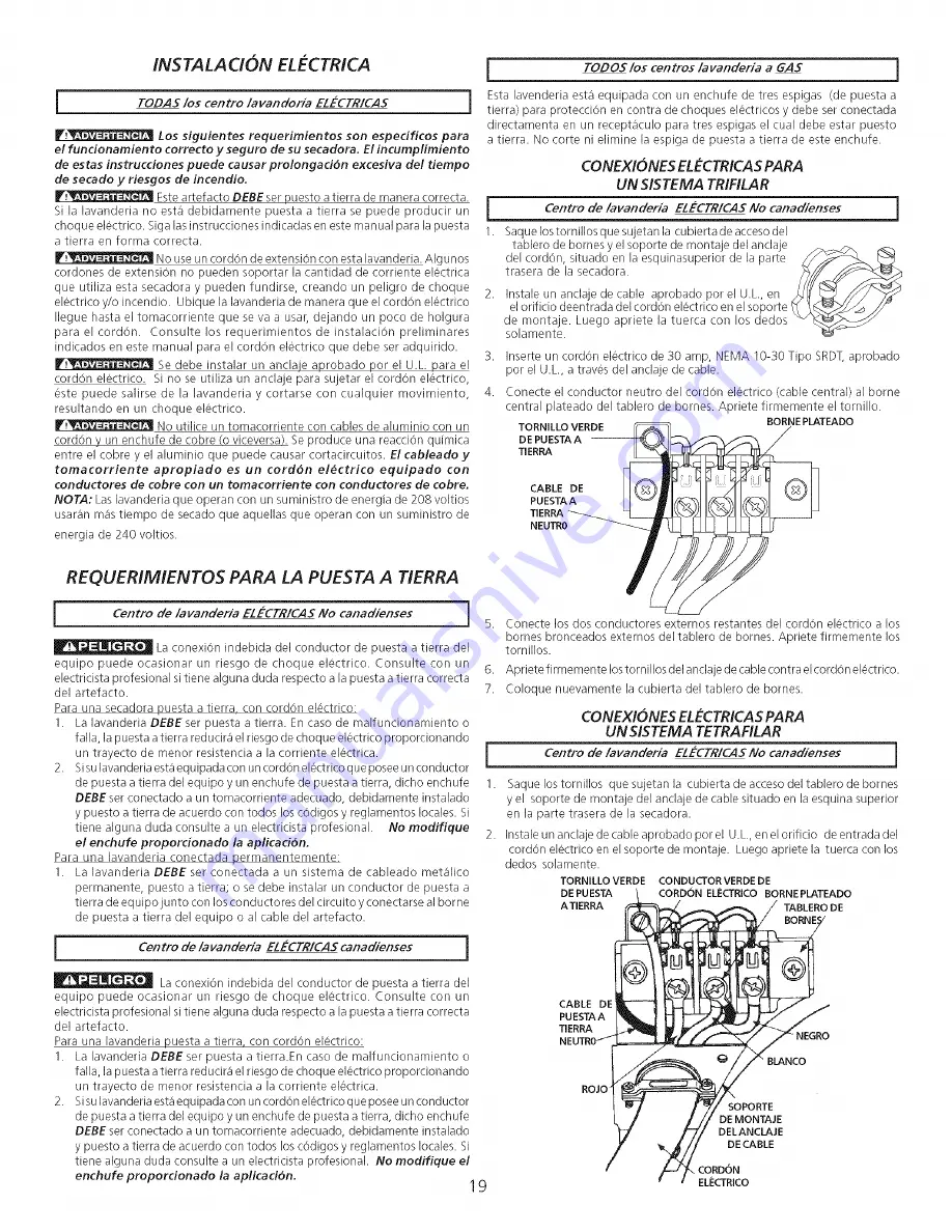 Frigidaire FEX831FS0 Скачать руководство пользователя страница 19