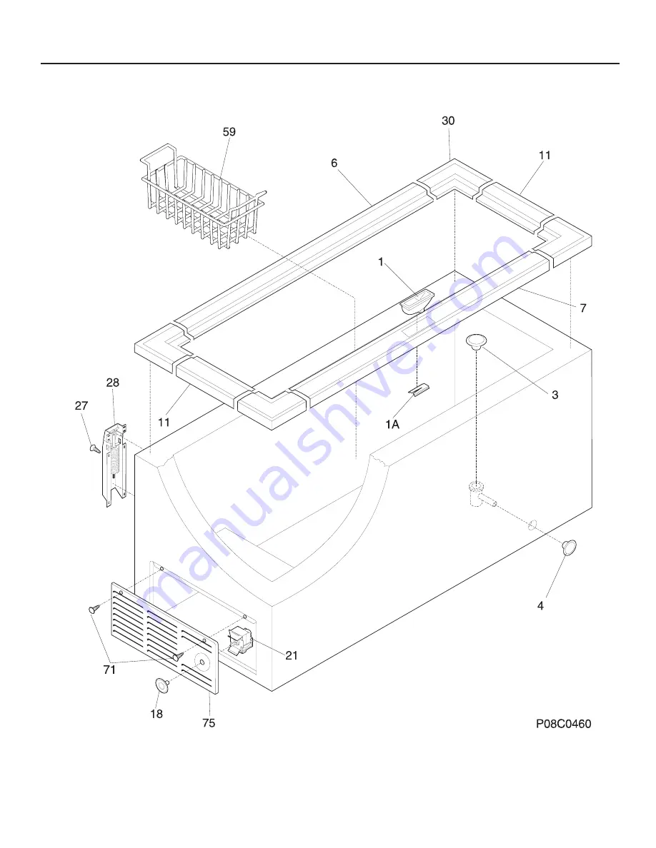 Frigidaire FFC15C8BB1 Factory Parts Catalog Download Page 4