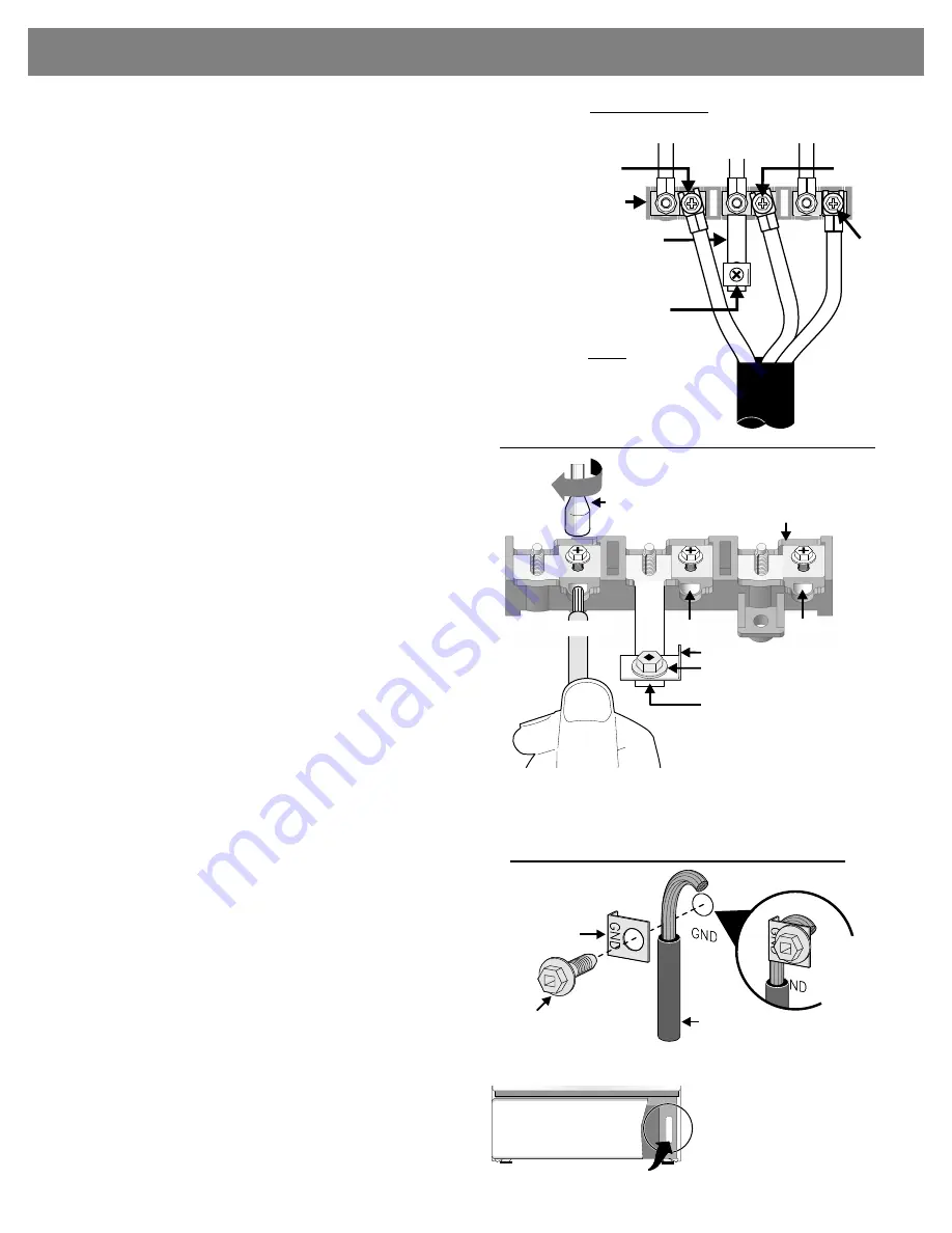 Frigidaire FFEF3011LB Important Safety Instructions Manual Download Page 8