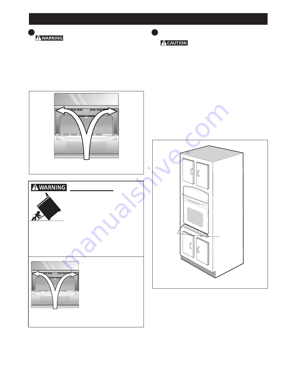 Frigidaire FFEW2426UB Installation Instructions Manual Download Page 5