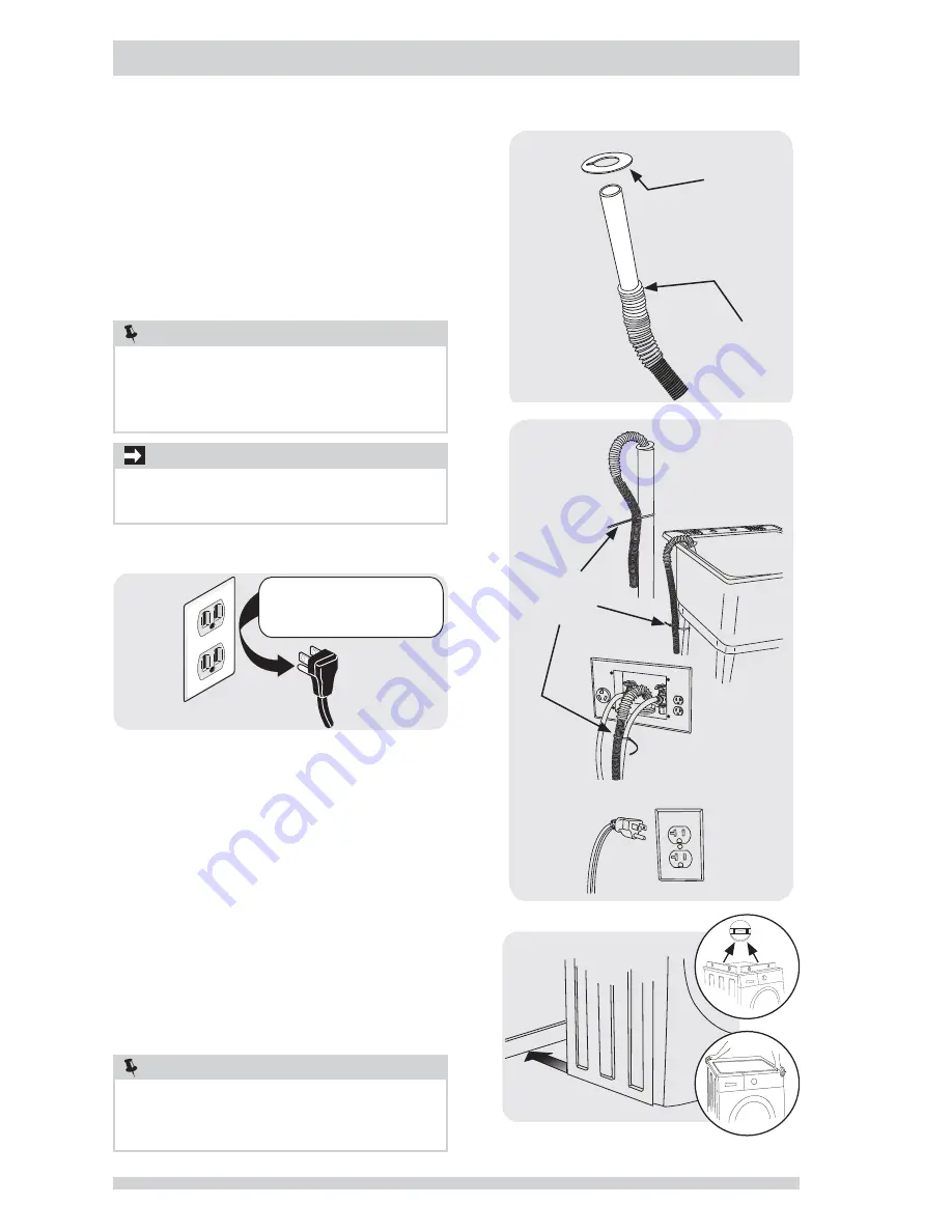 Frigidaire FFFW5100PW Important Safety Instructions Manual Download Page 34