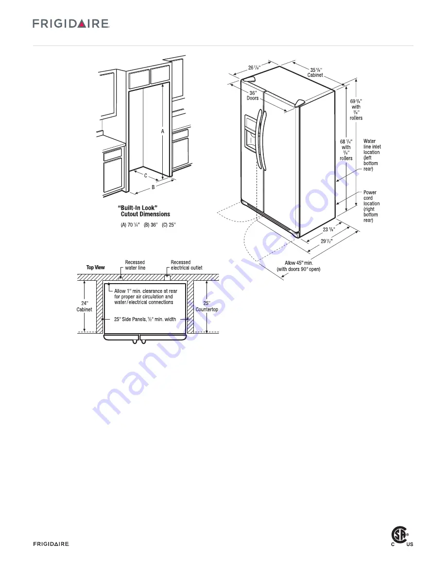 Frigidaire FFHS2311L W Скачать руководство пользователя страница 50