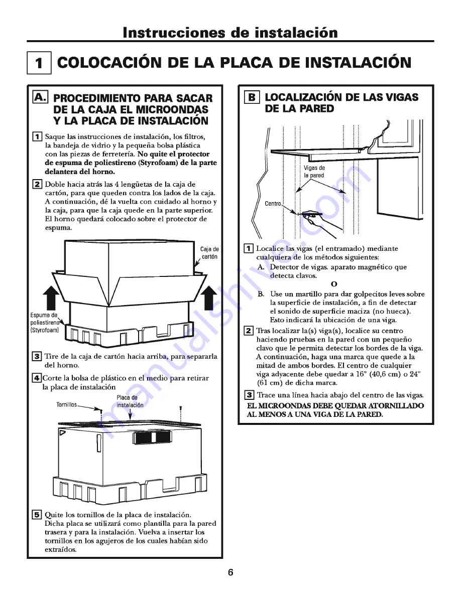 Frigidaire FFMV162L M Installation Instructions Manual Download Page 54