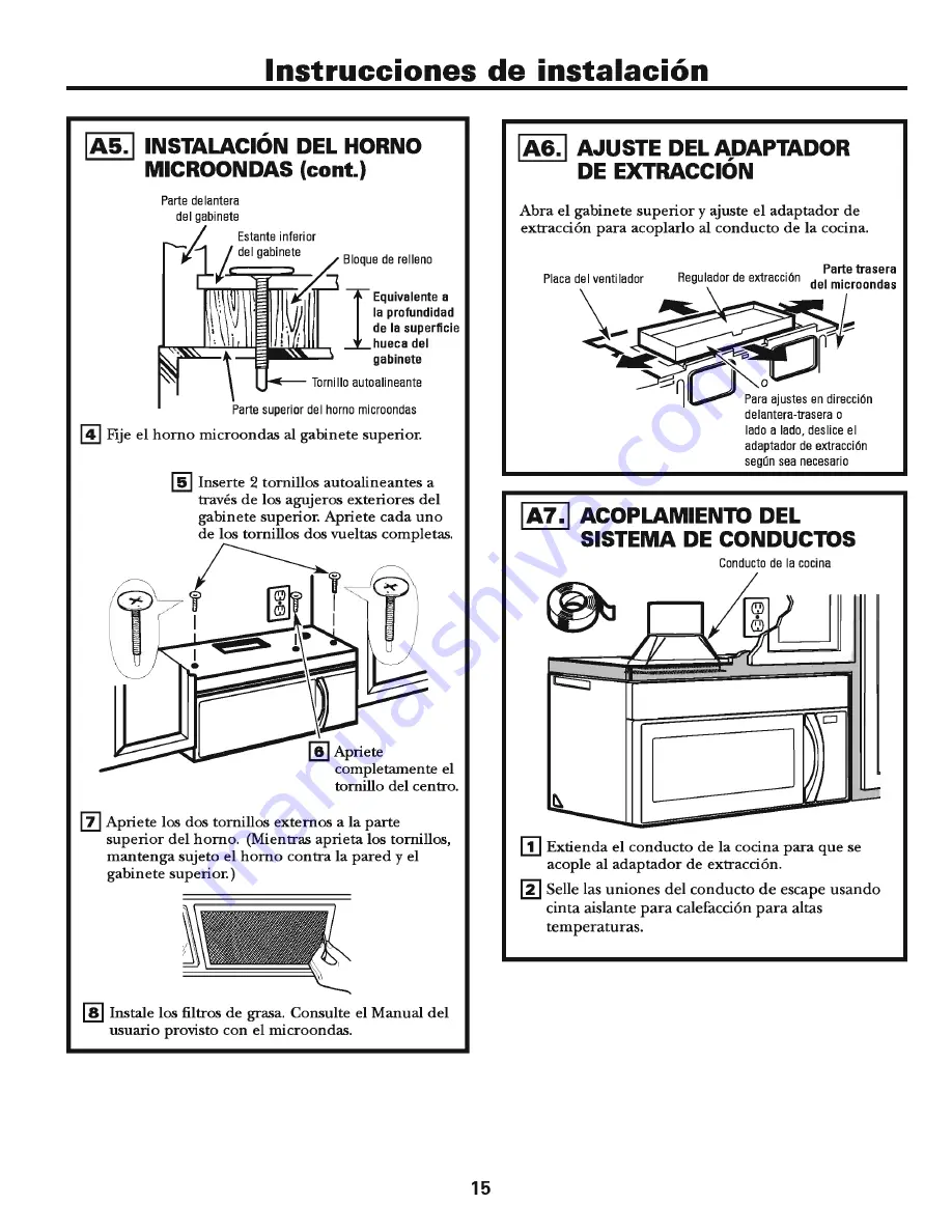 Frigidaire FFMV162L M Скачать руководство пользователя страница 63