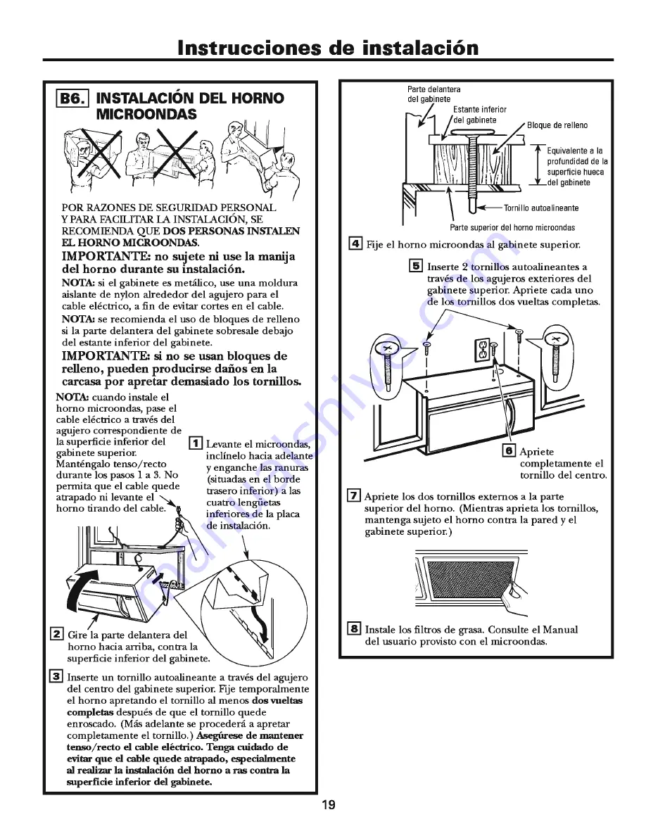 Frigidaire FFMV162L M Скачать руководство пользователя страница 67