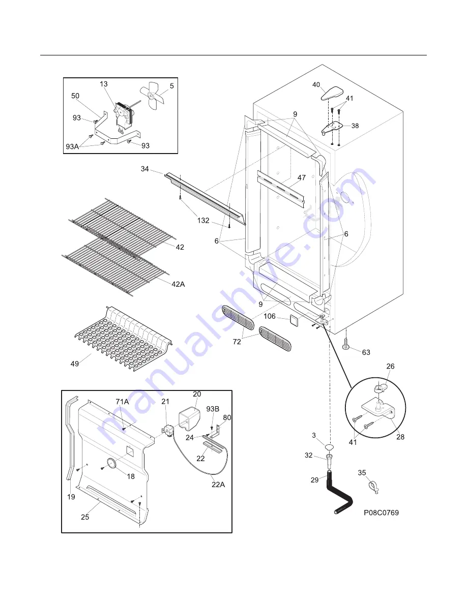 Frigidaire FFU1152D Factory Parts Catalog Download Page 4