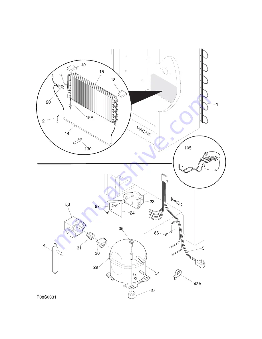 Frigidaire FFU1152D Factory Parts Catalog Download Page 6