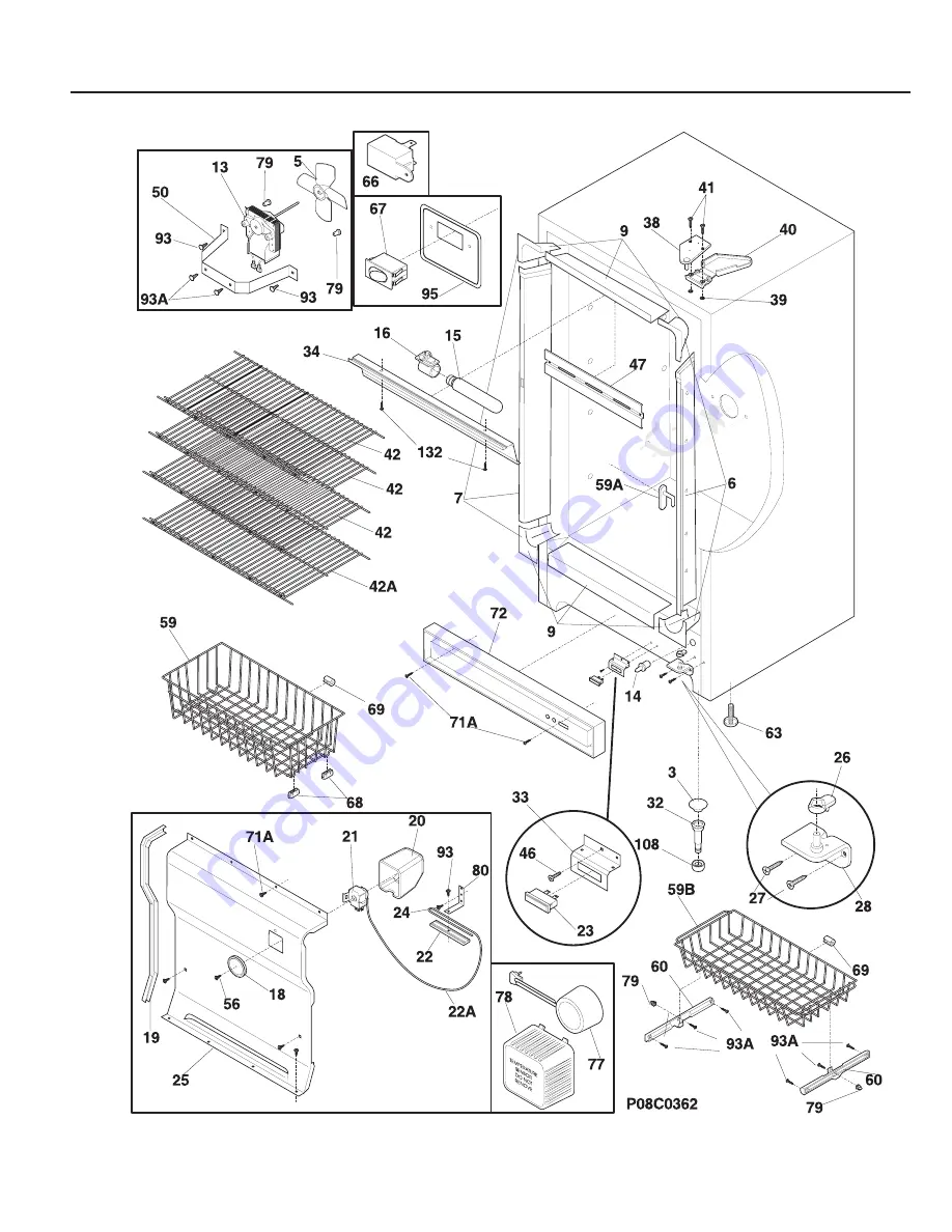 Frigidaire FFU20F9HW Factory Parts Catalog Download Page 4