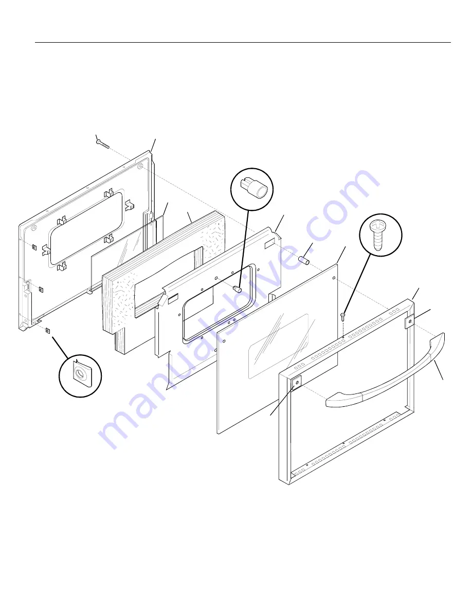 Frigidaire FGB504CH Factory Parts Catalog Download Page 8