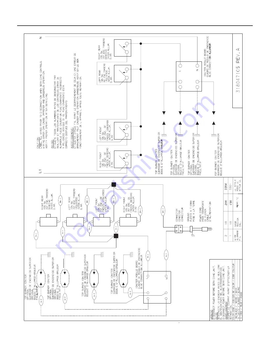 Frigidaire FGC30S8J Factory Parts Catalog Download Page 6