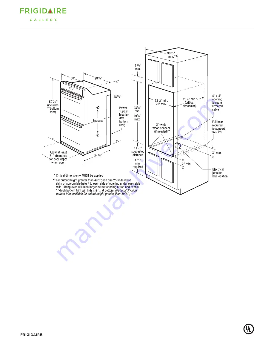 Frigidaire FGET3065KB - Gallery 30