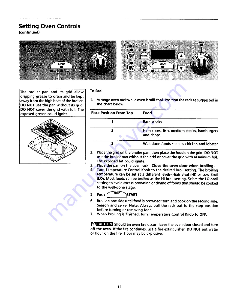 Frigidaire FGF351SGWC Скачать руководство пользователя страница 11