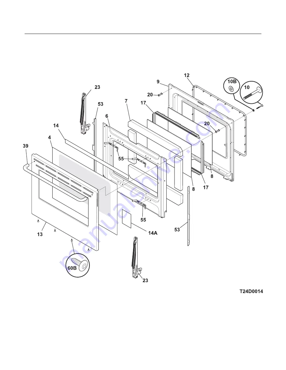 Frigidaire FGFB75DCB Factory Parts Catalog Download Page 10