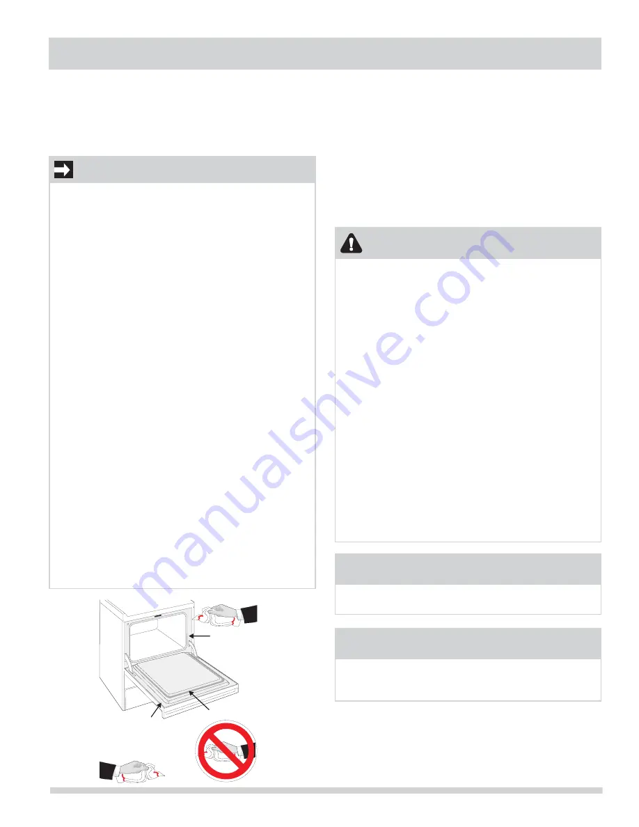 Frigidaire FGGF304DLB Important Safety Instructions Manual Download Page 27