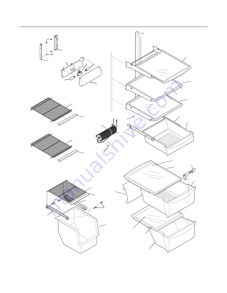 Frigidaire FGHS2634KQ - Gallery 26 cu. Ft. Refrigerator Скачать руководство пользователя страница 8