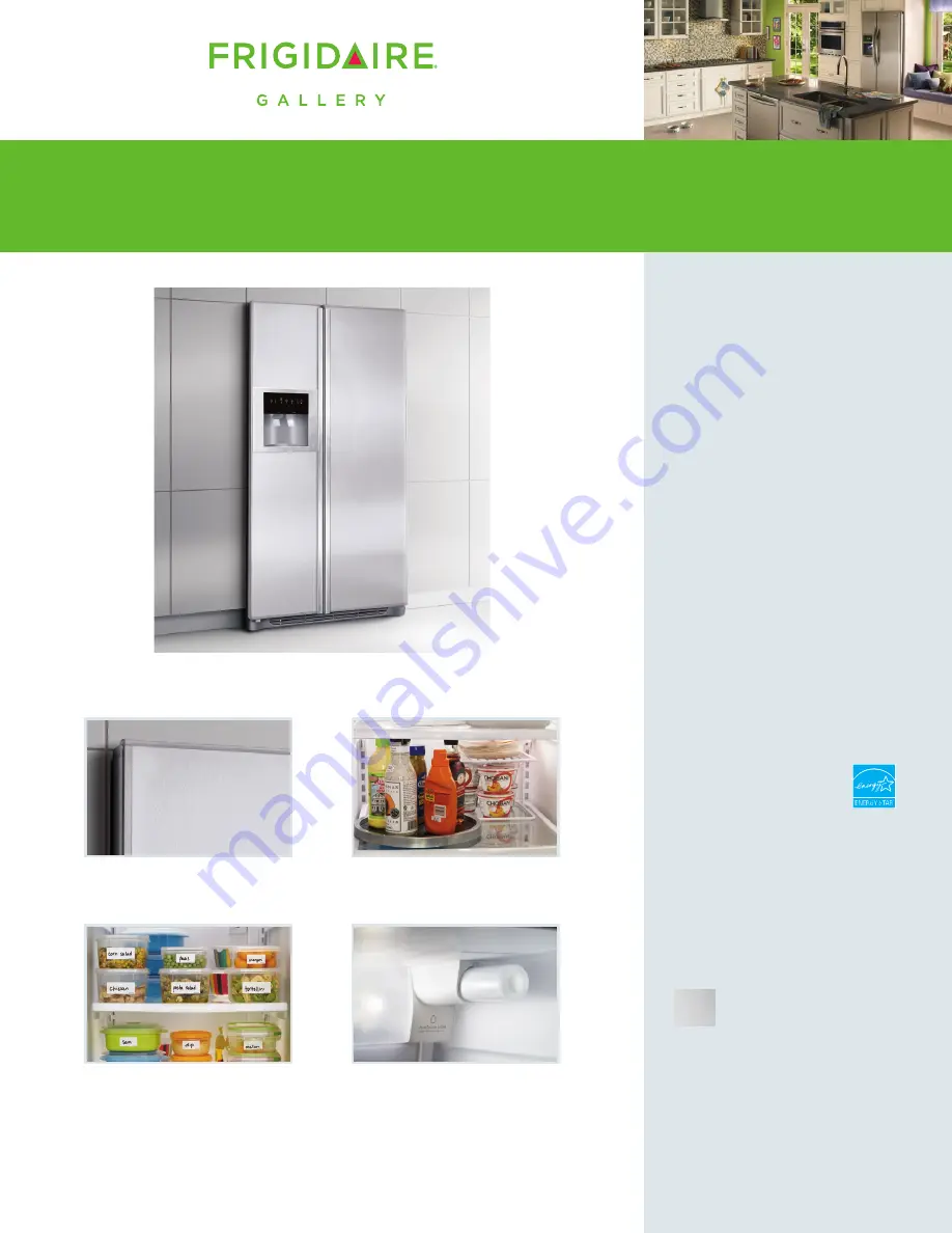 Frigidaire FGTC2349K S Скачать руководство пользователя страница 1