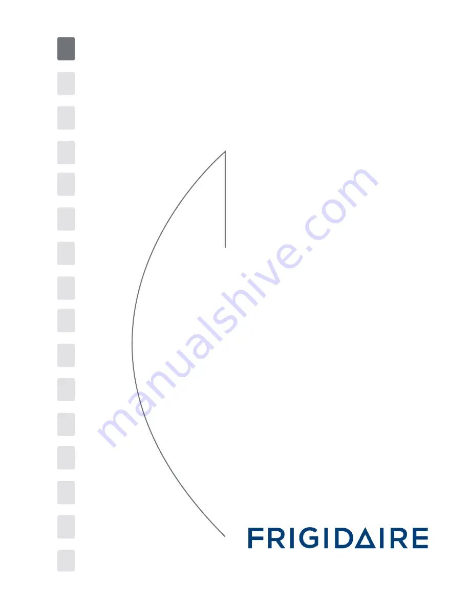 Frigidaire FLCF09GGFWTU Скачать руководство пользователя страница 1