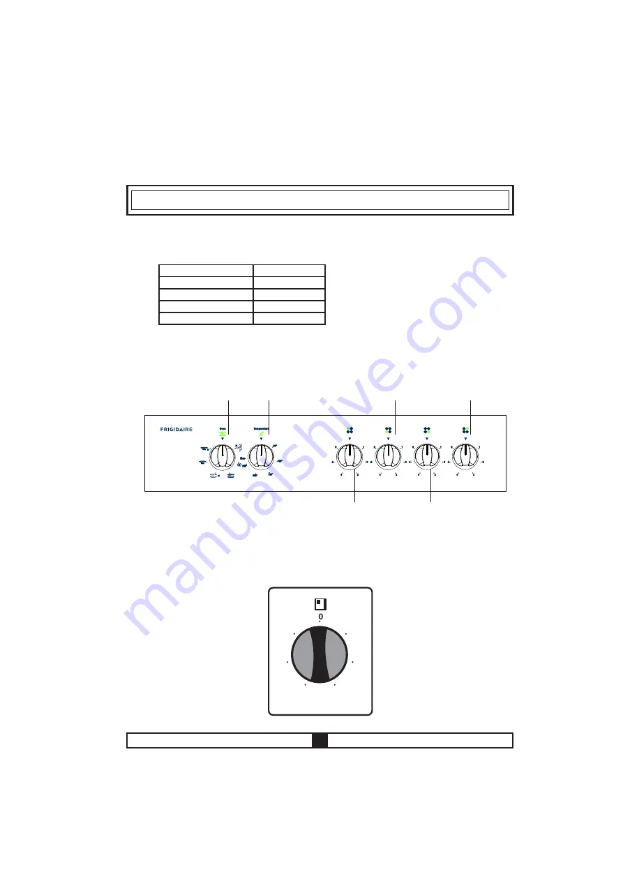 Frigidaire FNVV60GGEWT Скачать руководство пользователя страница 10