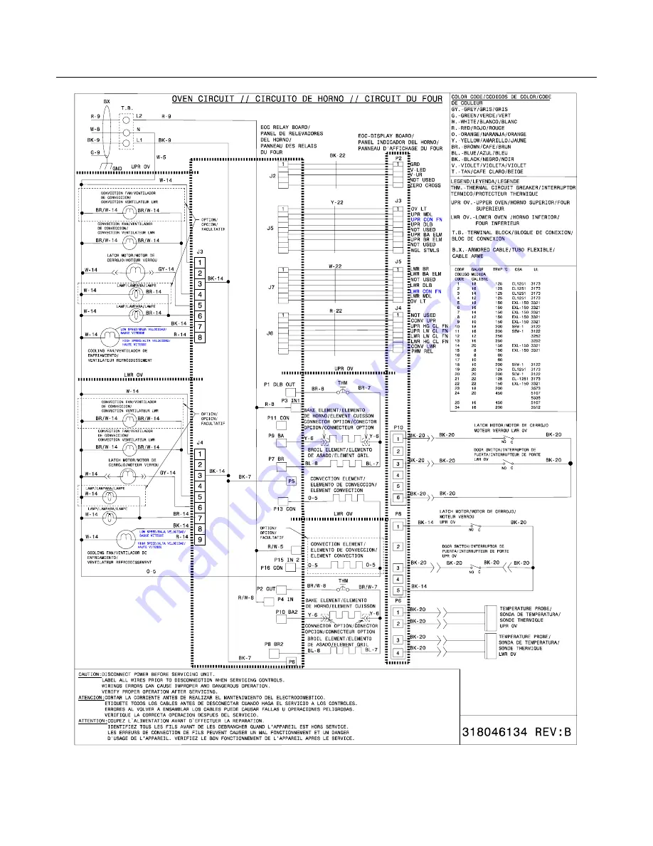 Frigidaire FPET3085K Parts Catalog Download Page 14