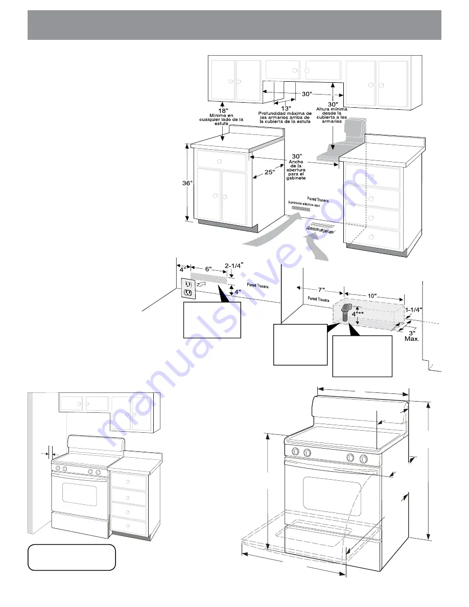 Frigidaire FPGF3077QF Installation Instructions Manual Download Page 14