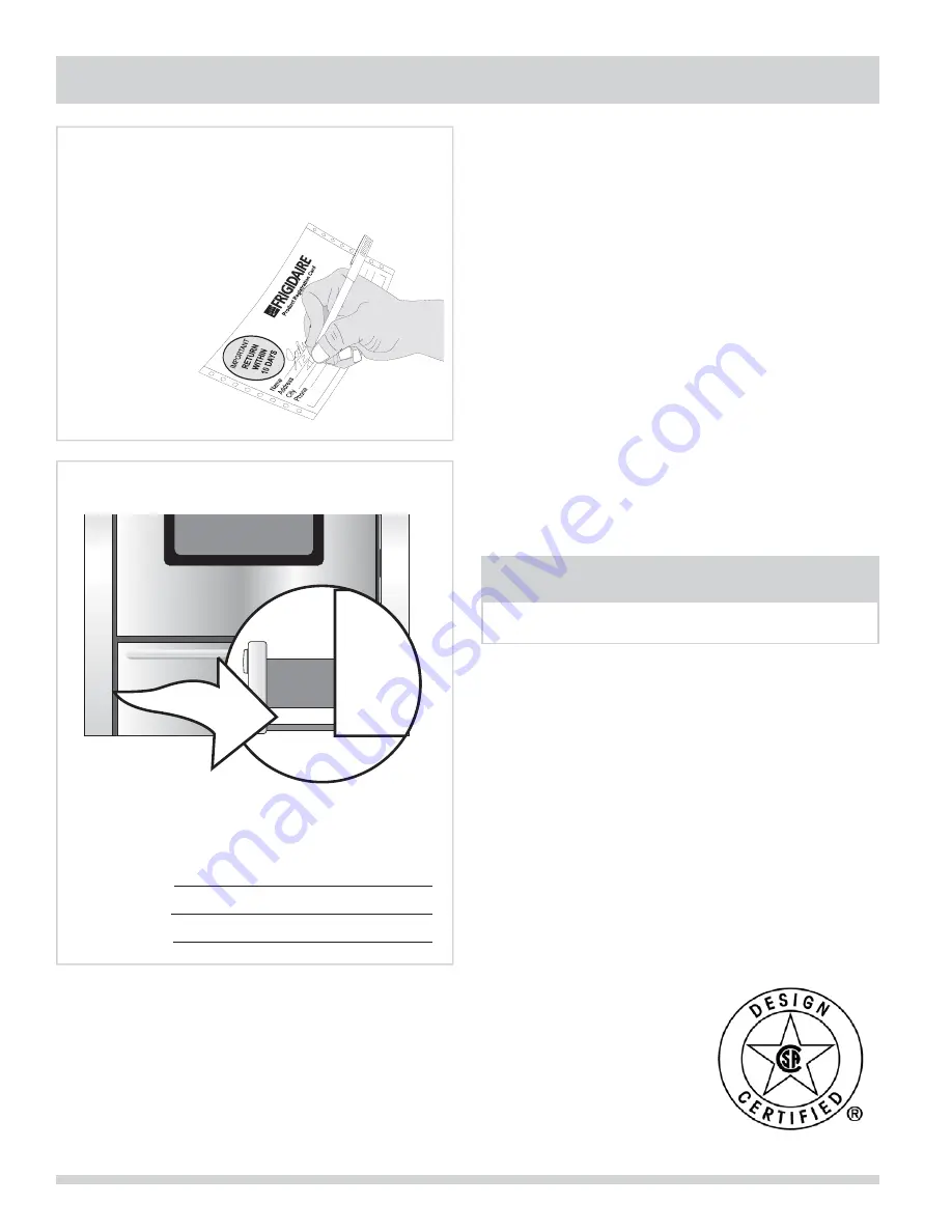 Frigidaire FPGF3685LS Use & Care Manual Download Page 2