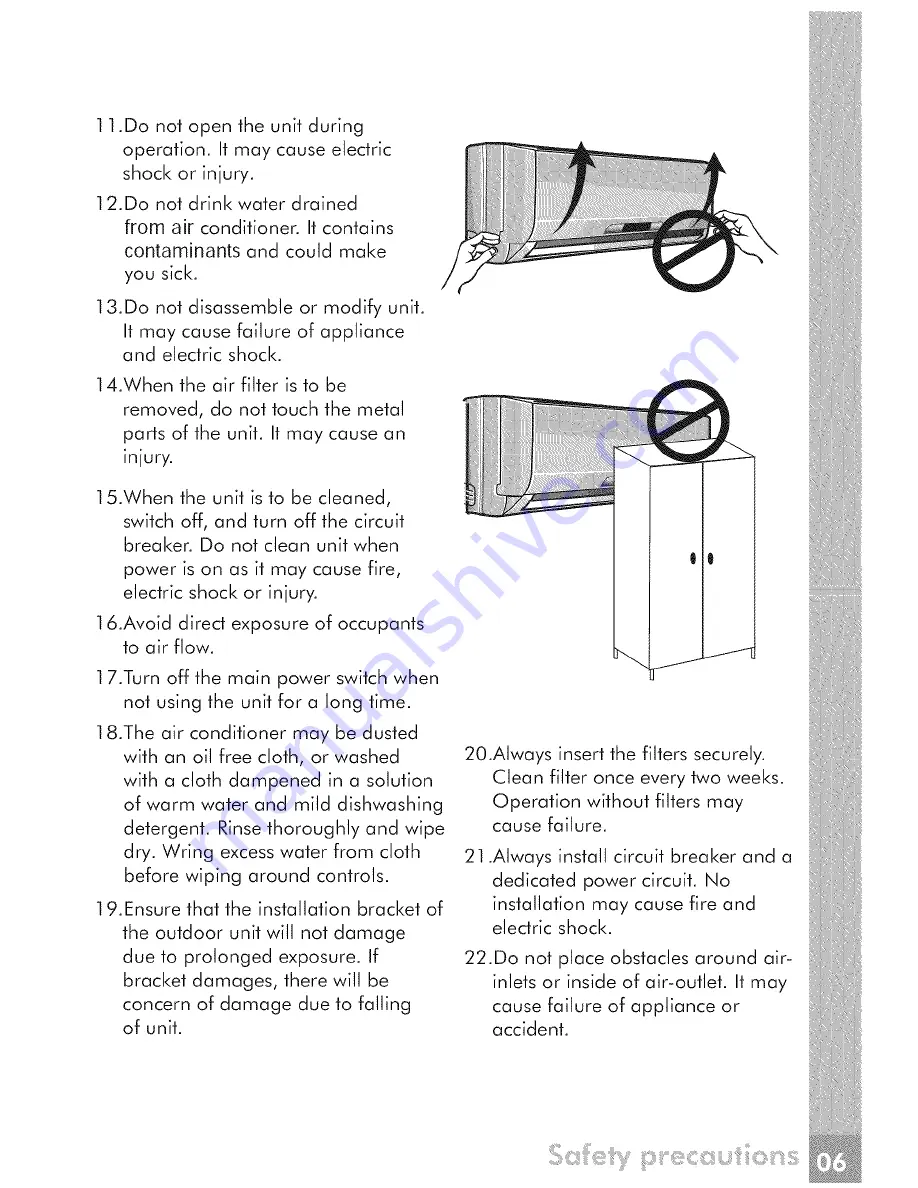 Frigidaire FRS124YC10 Use & Care Manual Download Page 7