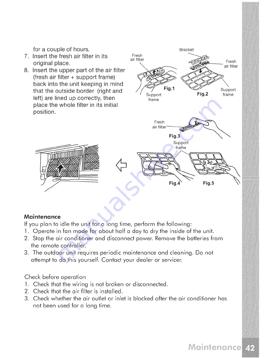 Frigidaire FRS124YC10 Use & Care Manual Download Page 43