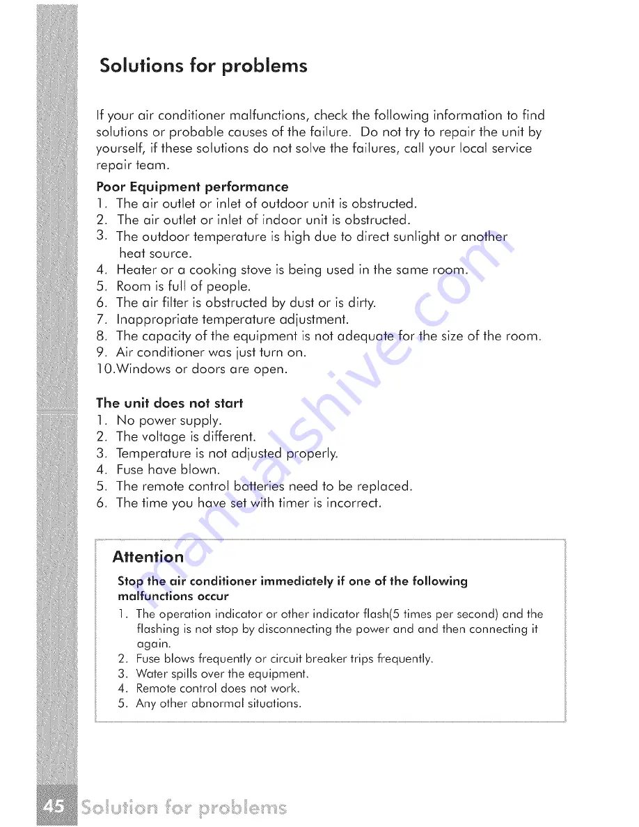 Frigidaire FRS124YC10 Use & Care Manual Download Page 46