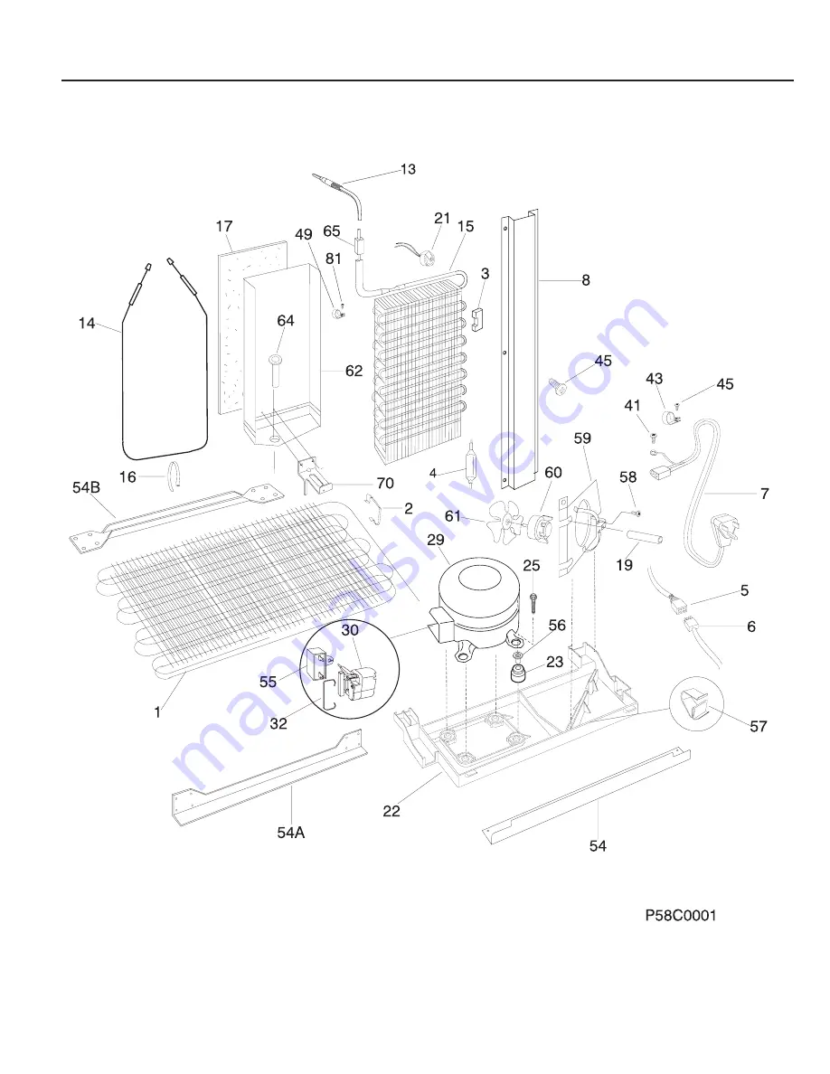 Frigidaire FRS20ZGJ Factory Parts Catalog Download Page 12