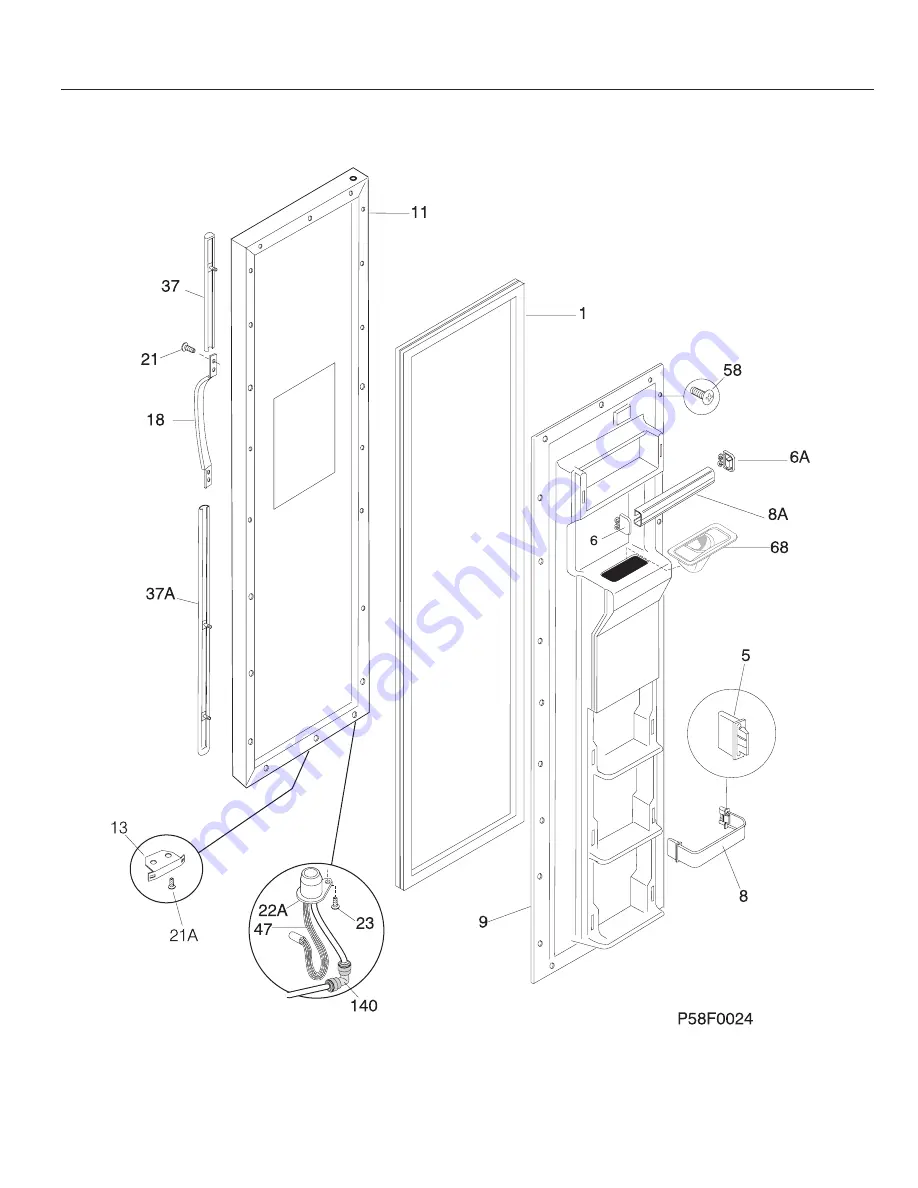 Frigidaire FRS22ZGGB2 Parts Catalog Download Page 2