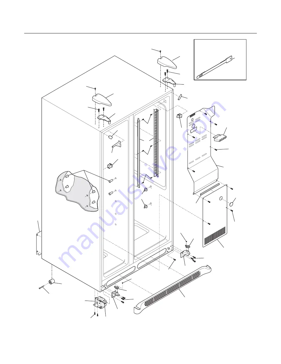 Frigidaire FRS23H7C Factory Parts Catalog Download Page 6