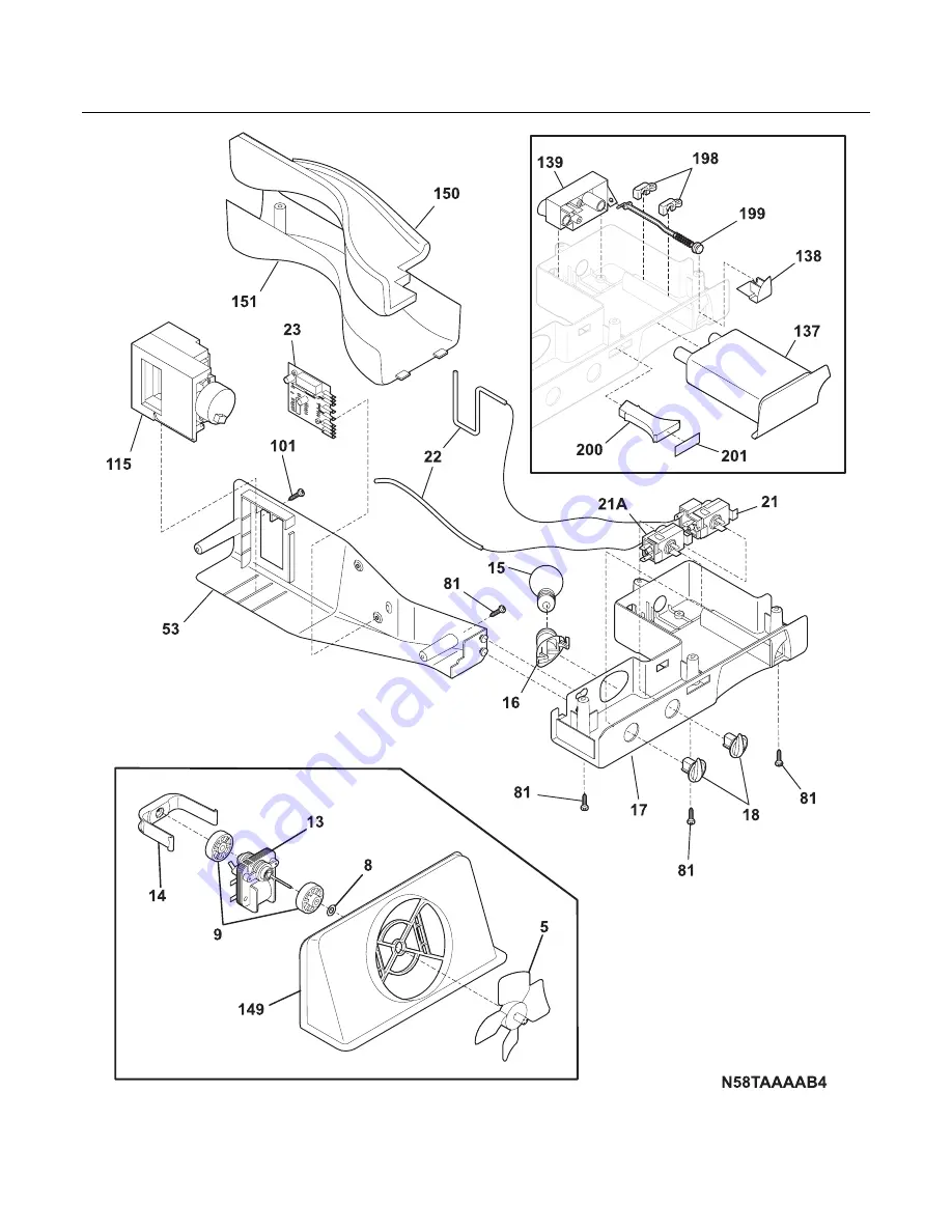 Frigidaire FRS23KR4E Factory Parts Catalog Download Page 10