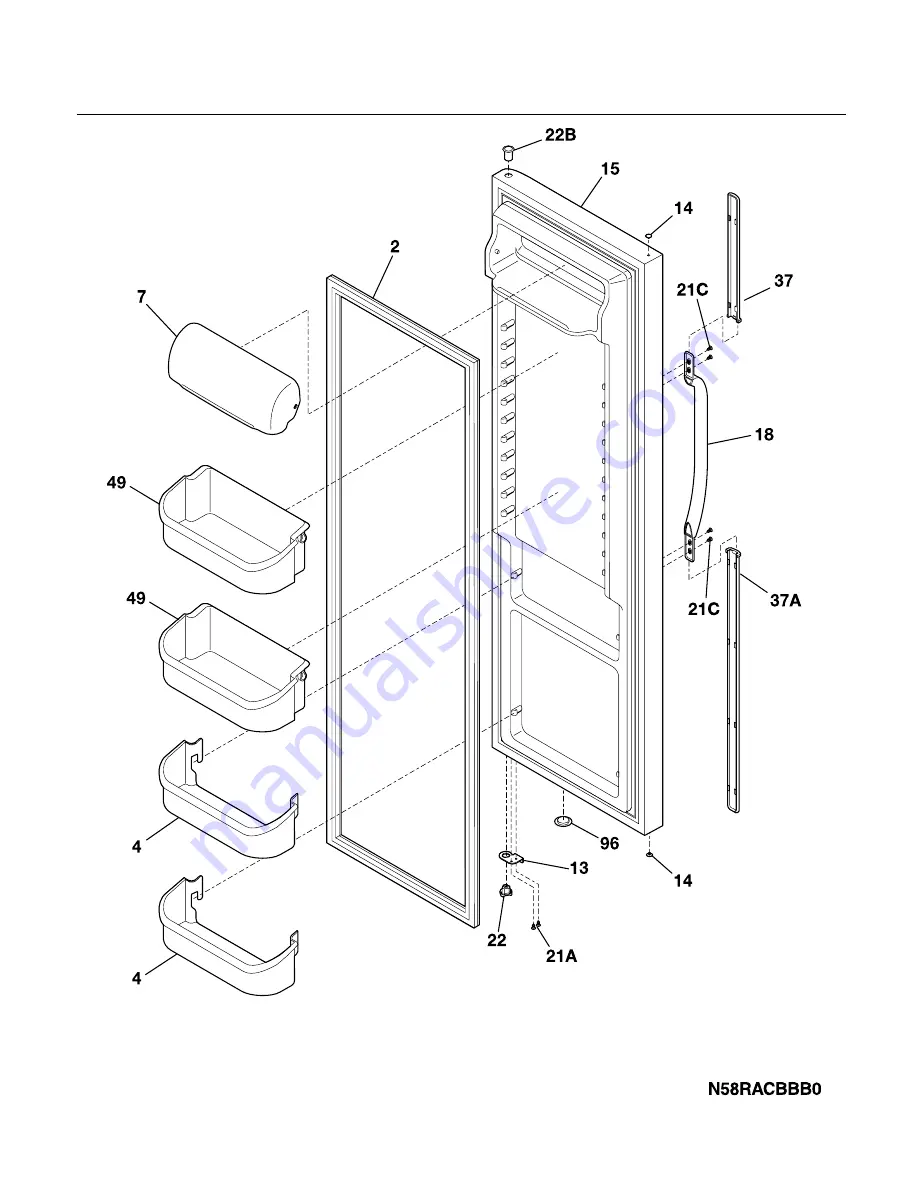 Frigidaire FRS23R4A Скачать руководство пользователя страница 4