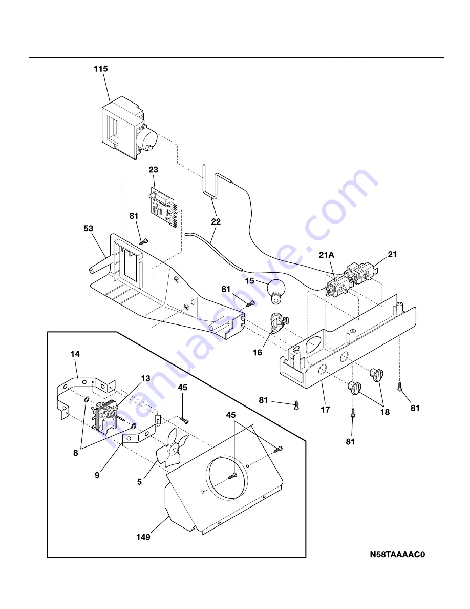 Frigidaire FRS23W3A Factory Parts Catalog Download Page 10