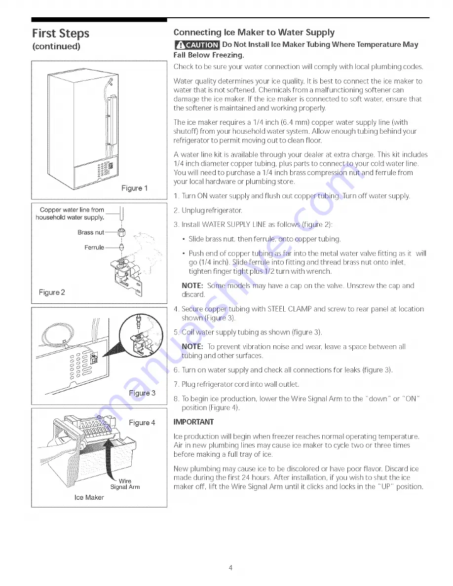 Frigidaire FRS23ZTJB0 Use & Care Manual Download Page 4