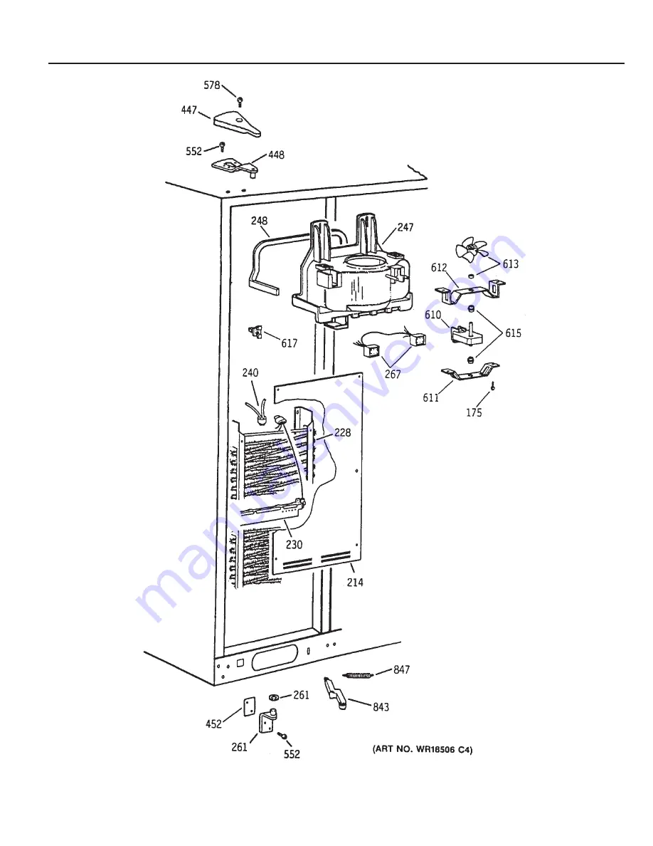 Frigidaire FRS24BGG Factory Parts Catalog Download Page 8