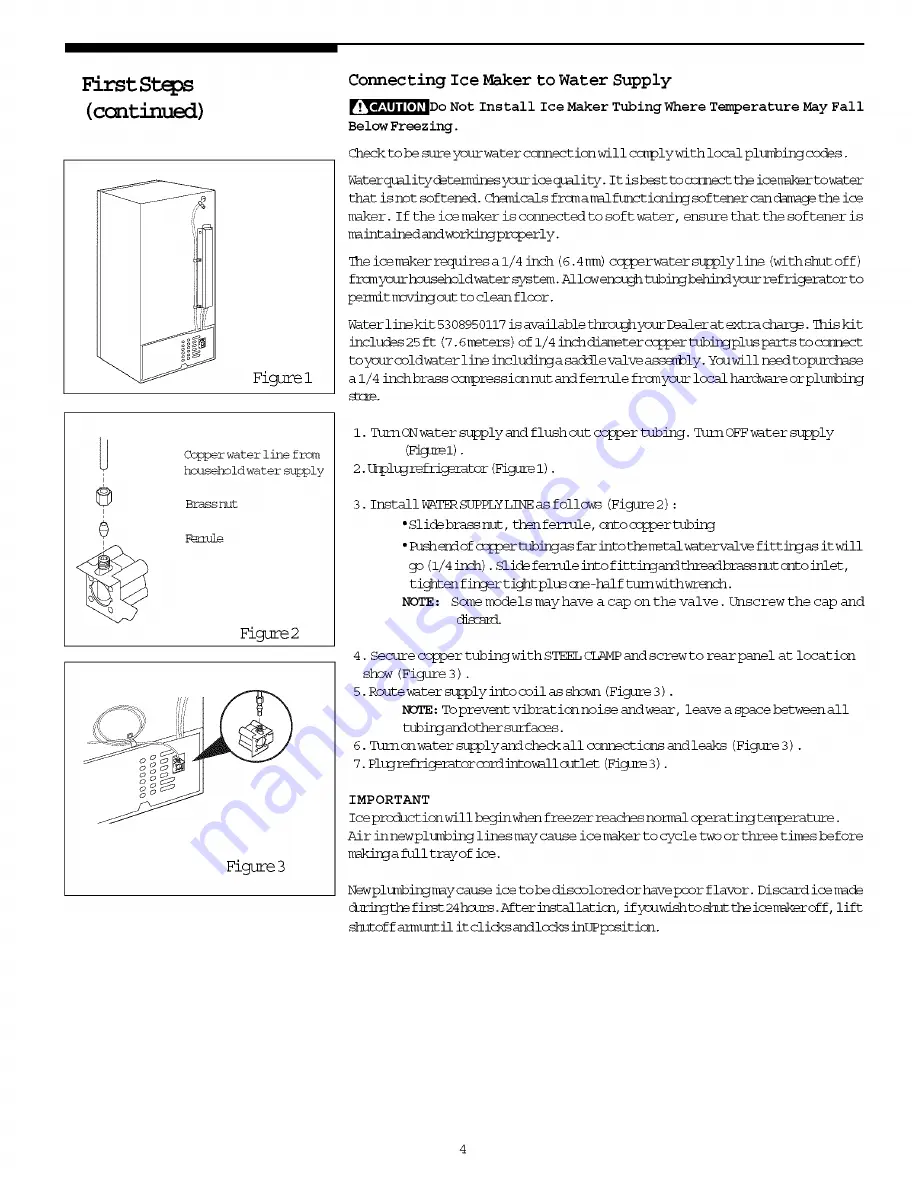 Frigidaire FRS24WSGD3 Use & Care Manual Download Page 4