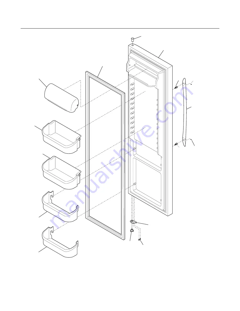 Frigidaire FRS26BRDS Factory Parts Catalog Download Page 4