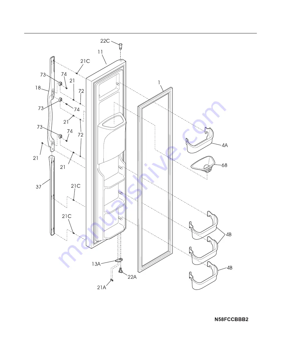 Frigidaire FRS26H7C Скачать руководство пользователя страница 2