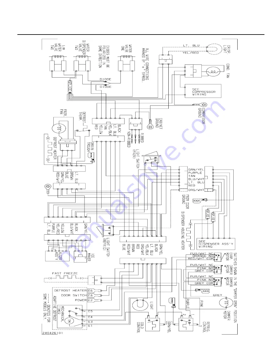 Frigidaire FRS26HF5A Factory Parts Catalog Download Page 21